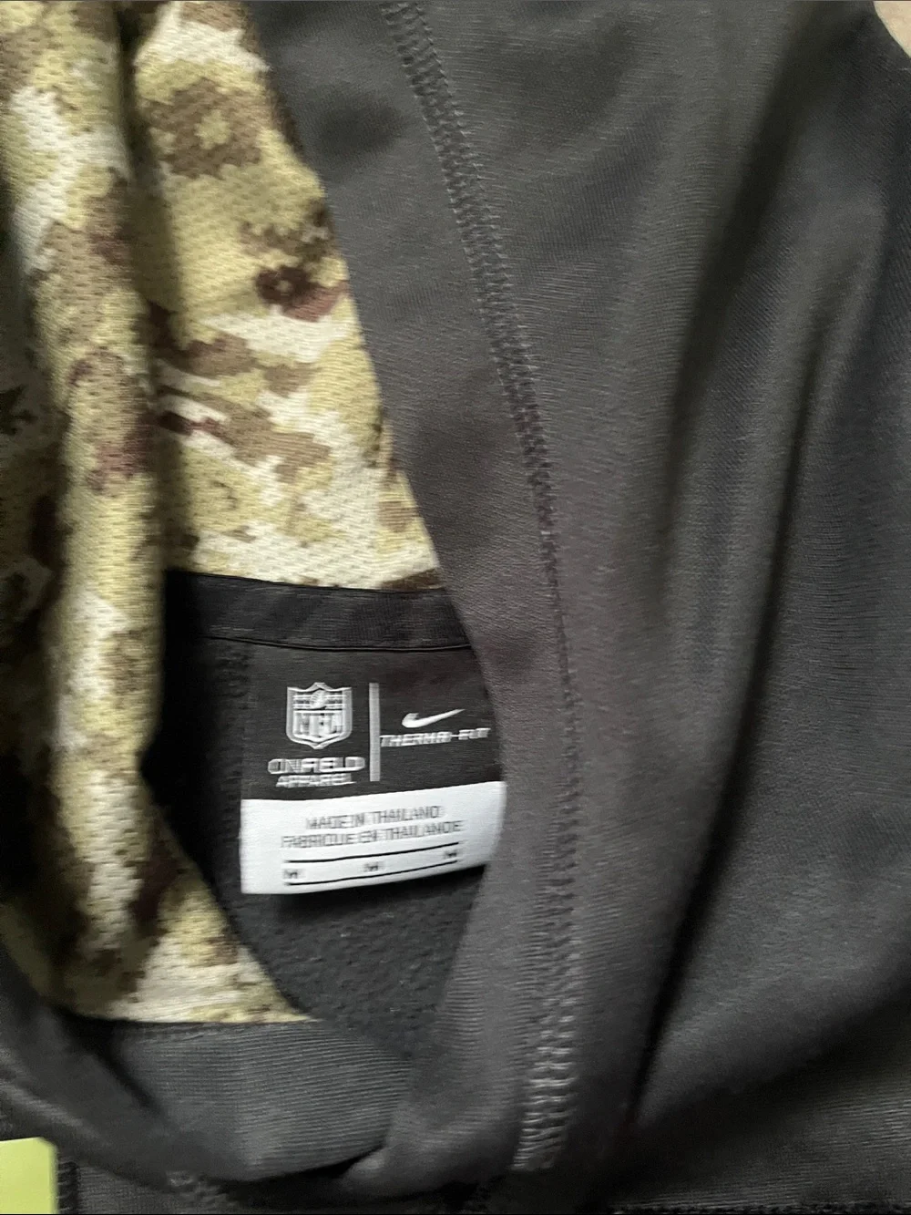 NFL NY Giants, Nike Black Hoodie - Salute to Service